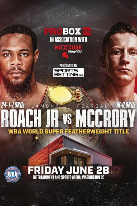 Lamont Roach Jr. vs. Feargal McCroryのポスター