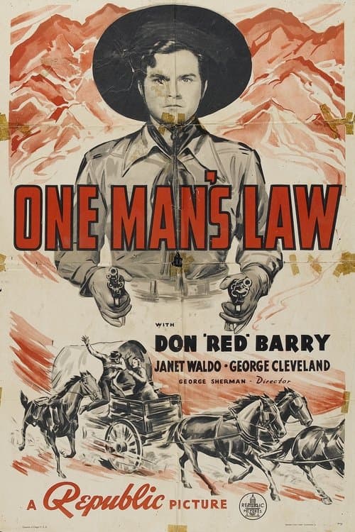 One Man's Lawのポスター