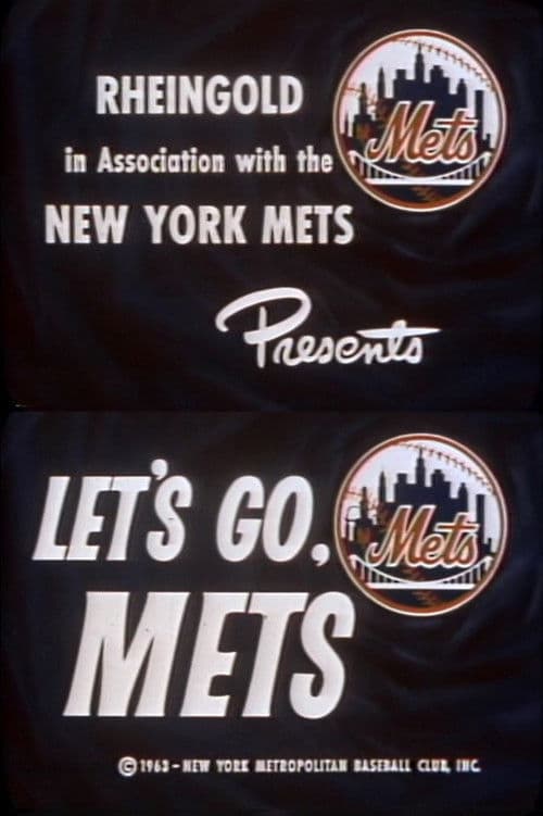 1963 Mets: Let's Go, Metsのポスター