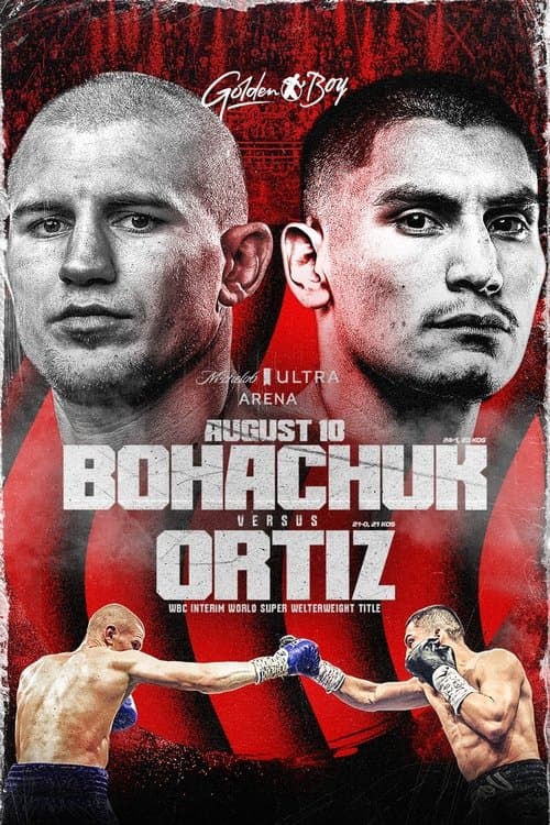 Serhii Bohachuk vs. Vergil Ortiz Jr.のポスター