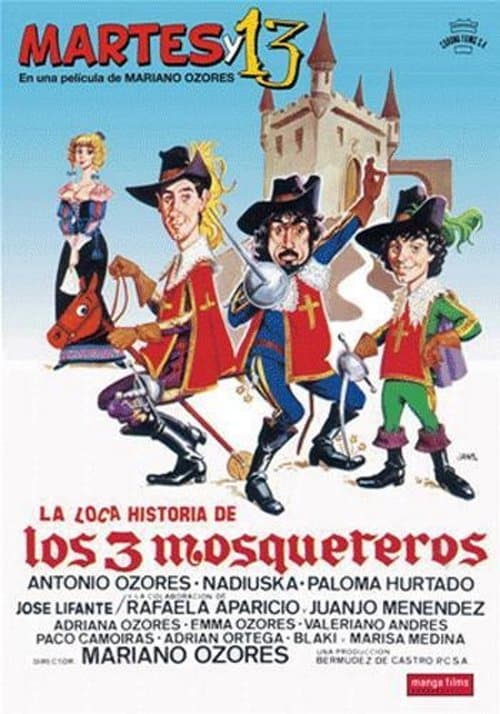 La loca historia de los tres mosqueterosのポスター