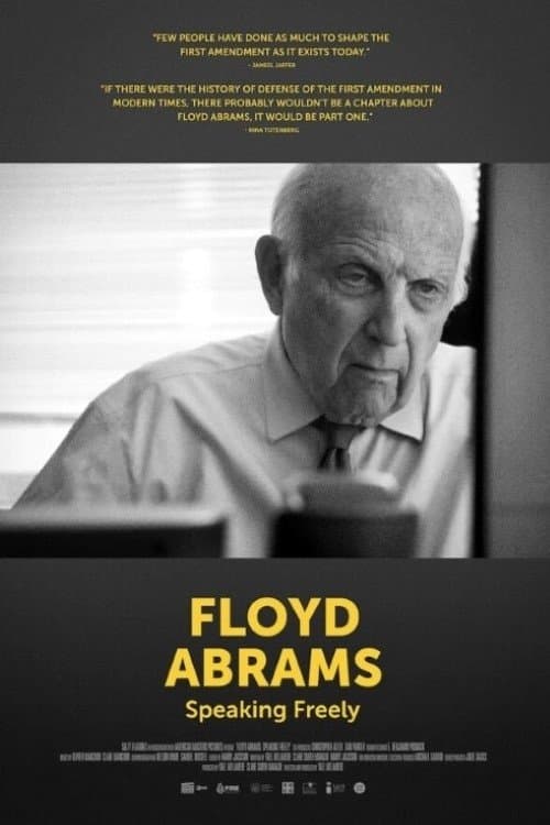 Floyd Abrams: Speaking Freelyのポスター