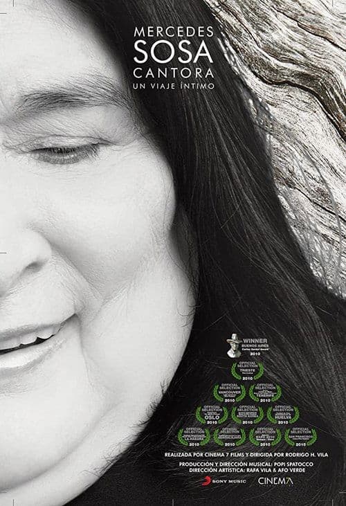 Mercedes Sosa, Cantora un viaje íntimoのポスター