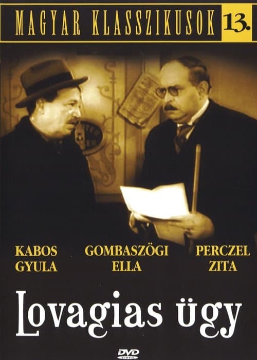 Lovagias ügyのポスター