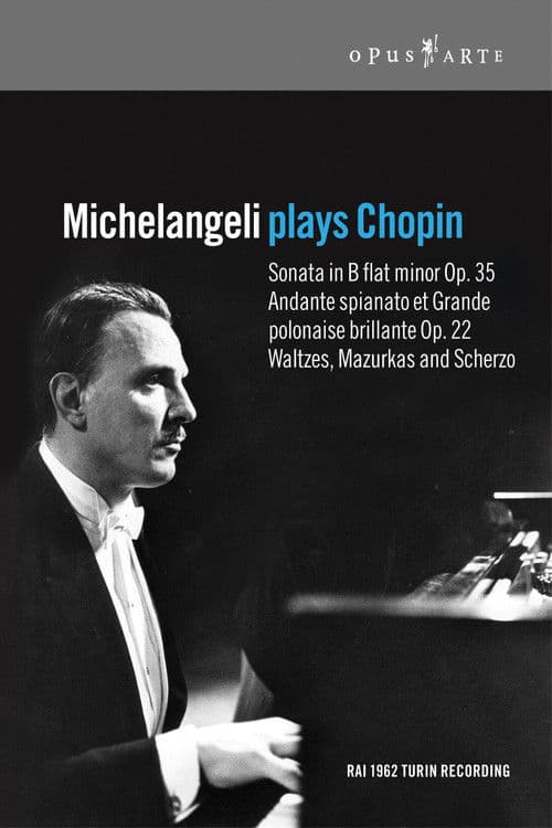 Michelangeli Plays Chopinのポスター