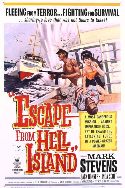 Escape from Hell Islandのポスター