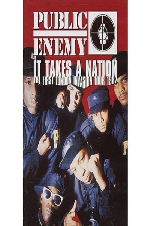Public Enemy: It Takes a Nation - The First London Invasion Tour 1987のポスター