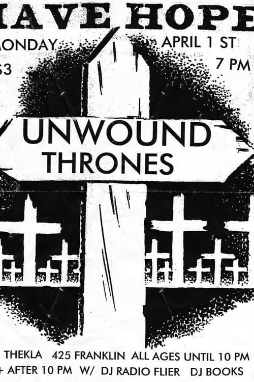 Unwound: Last Show in Thekla, Olympia, Washington 2002のポスター