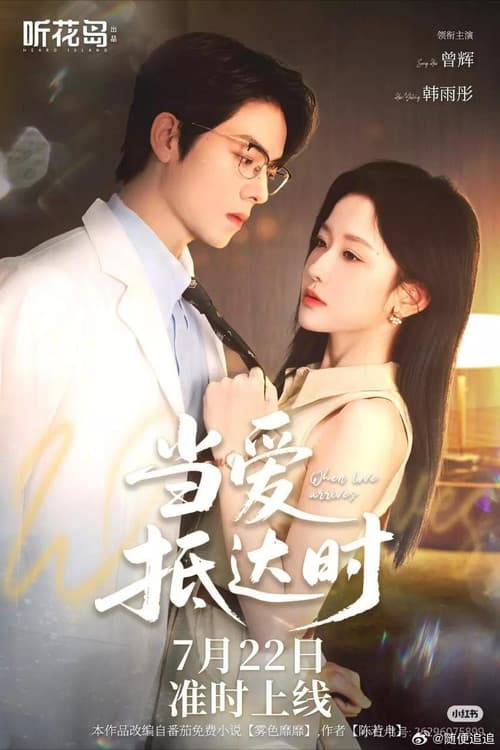 当爱抵达时のポスター