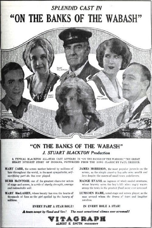 On the Banks of the Wabashのポスター
