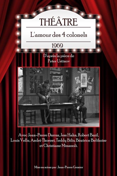 L'Amour des 4 colonelsのポスター