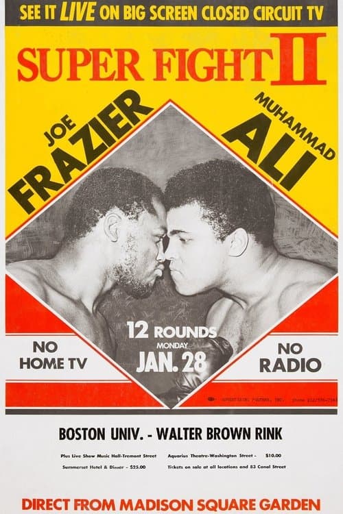 Muhammad Ali vs. Joe Frazier IIのポスター