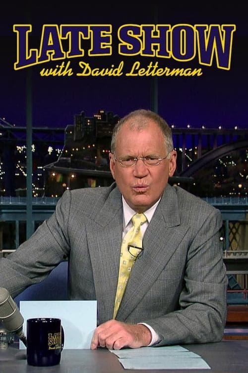 Late Show with David Lettermanのポスター