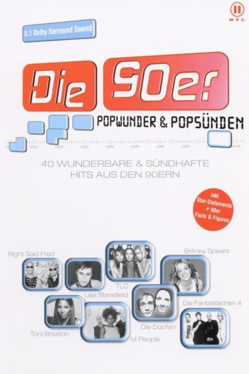 Die 90er - Popwunder & Popsündenのポスター