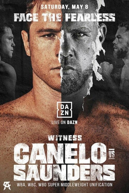 Canelo Alvarez vs. Billy Joe Saundersのポスター