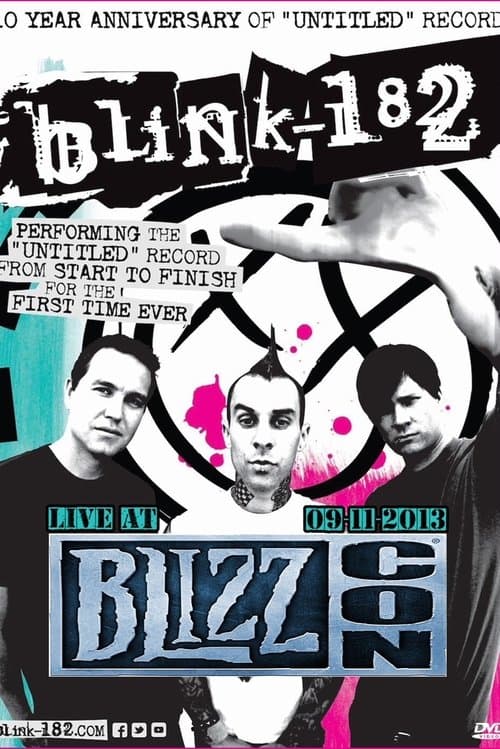 Blink 182 - Blizzcon 2013のポスター