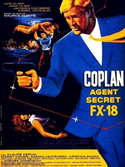 Coplan, agent secret FX 18のポスター