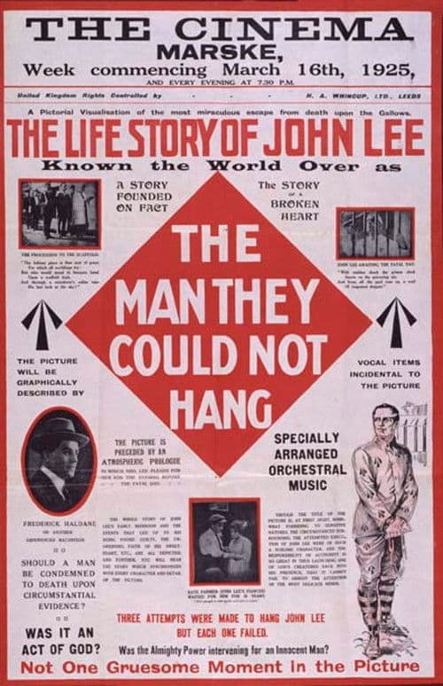 The Life Story of John Lee, or The Man They Could Not Hangのポスター