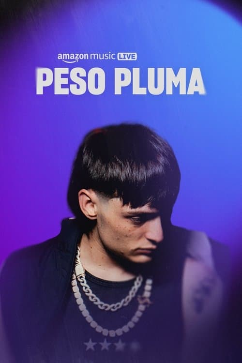 Amazon Music Live with Peso Plumaのポスター