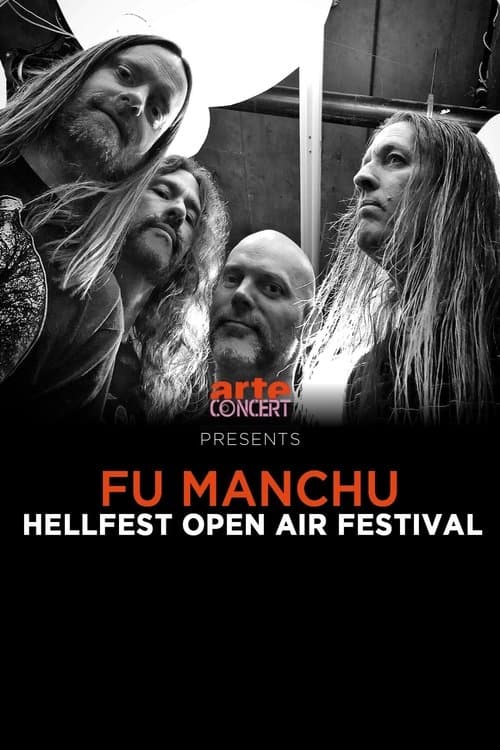 Fu Manchu - Hellfest 2024のポスター