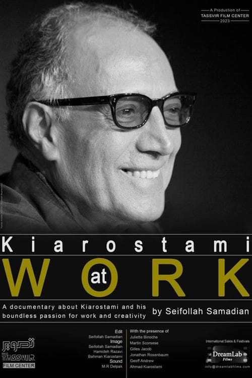 Kiarostami Mashghoul-e Kar Astのポスター