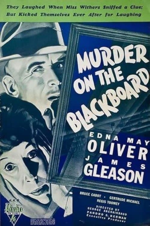 Murder on the Blackboardのポスター