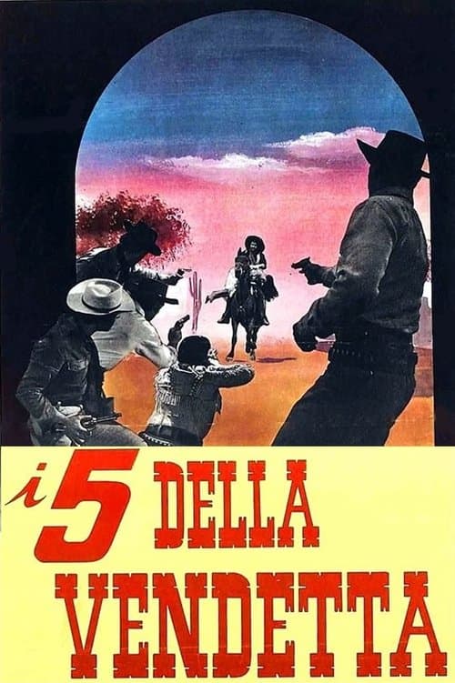 I cinque della vendettaのポスター