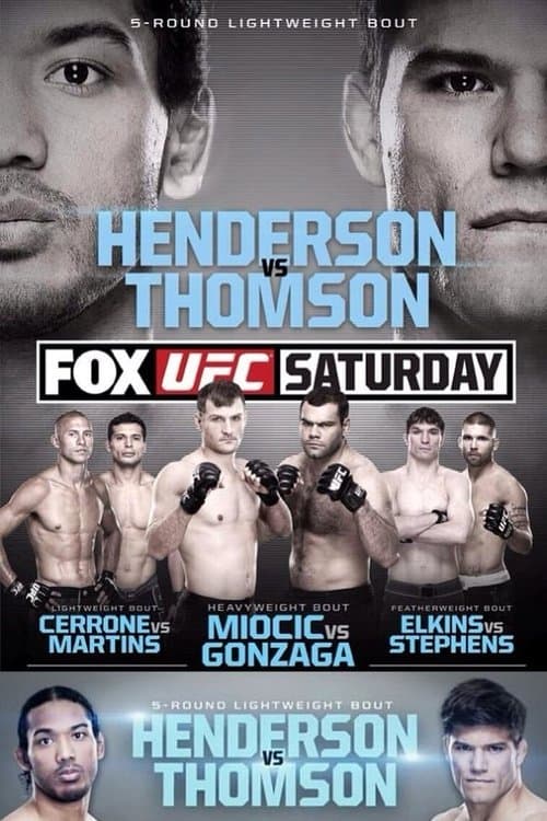 UFC on Fox 10: Henderson vs. Thomsonのポスター