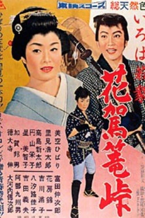 いろは若衆　花駕篭峠のポスター