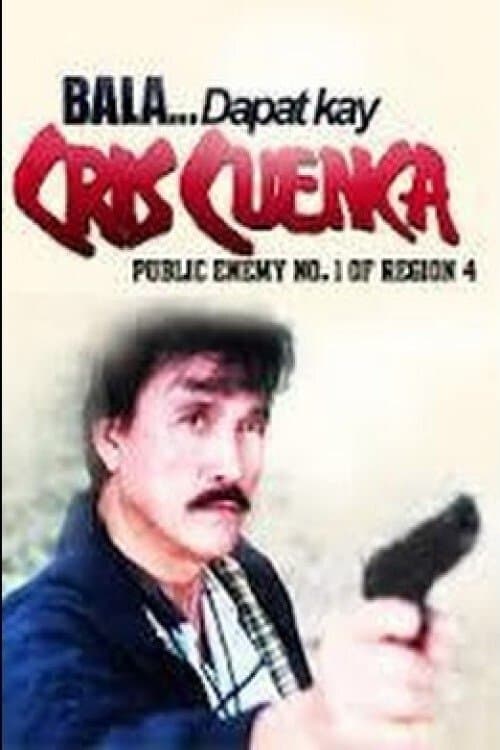 Bala... Dapat Kay Cris Cuenca, Public Enemy No. 1のポスター