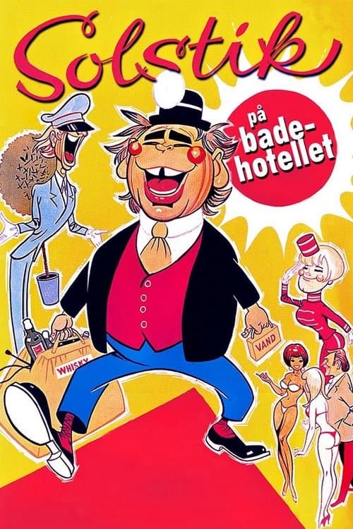 Solstik på badehotelletのポスター