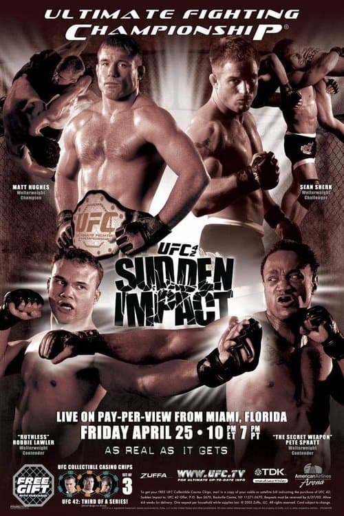UFC 42: Sudden Impactのポスター