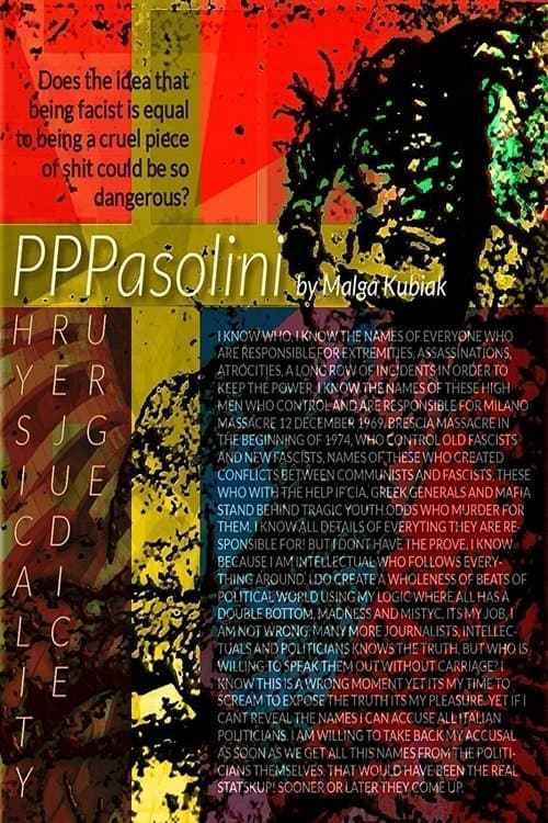 PPPasoliniのポスター