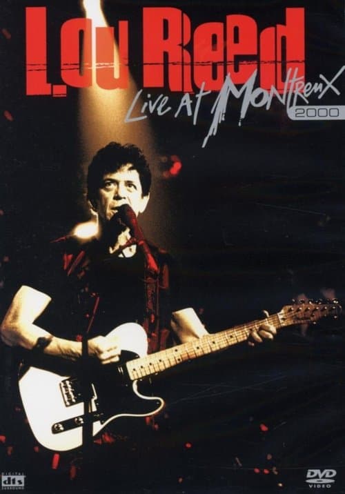 Lou Reed Live at Montreux 2000のポスター