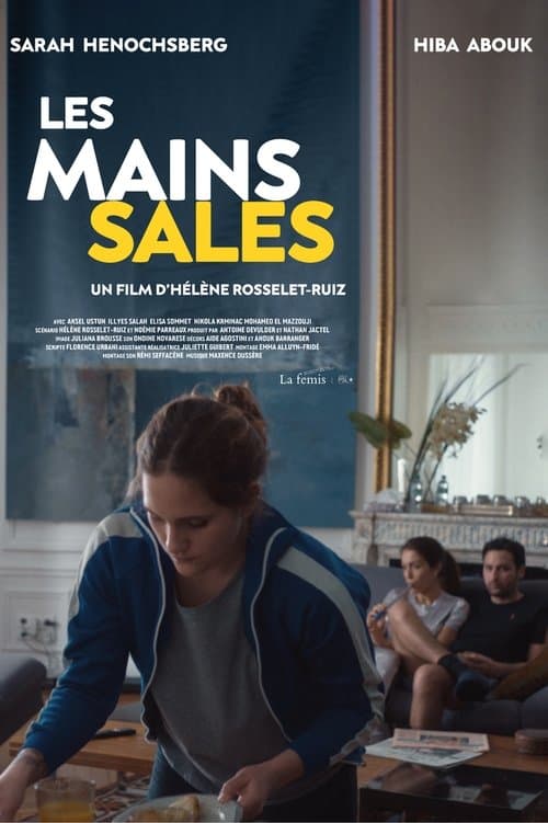 Les mains salesのポスター