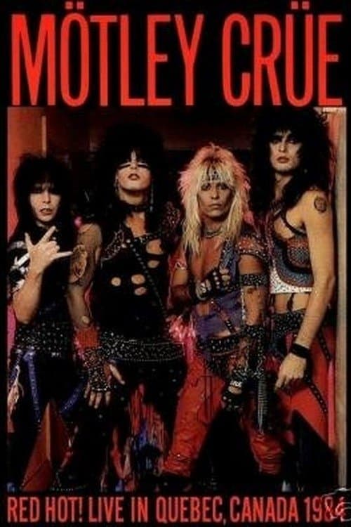 Mötley Crüe | Quebec City 1984のポスター