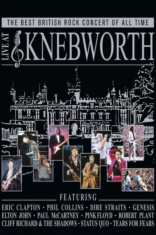 The Best British Rock Concert of All Time, Live at Knebworthのポスター