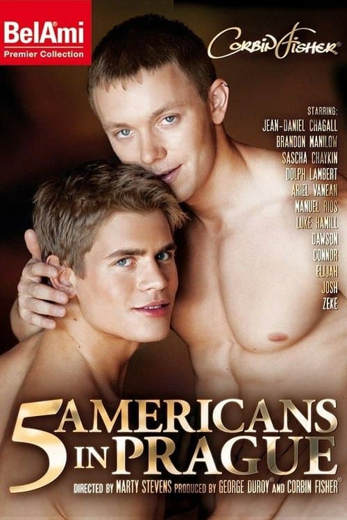 5 Americans in Pragueのポスター