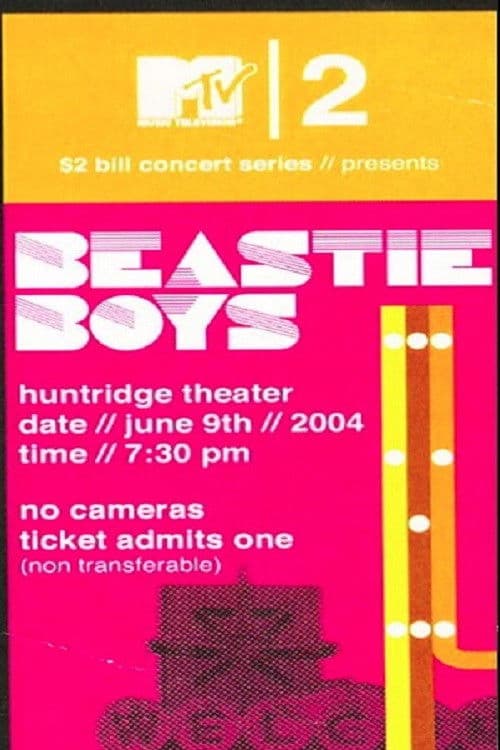 Beastie Boys $2 Billのポスター