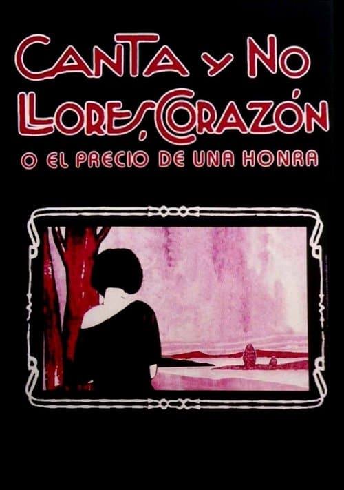 Canta y no llores, corazónのポスター