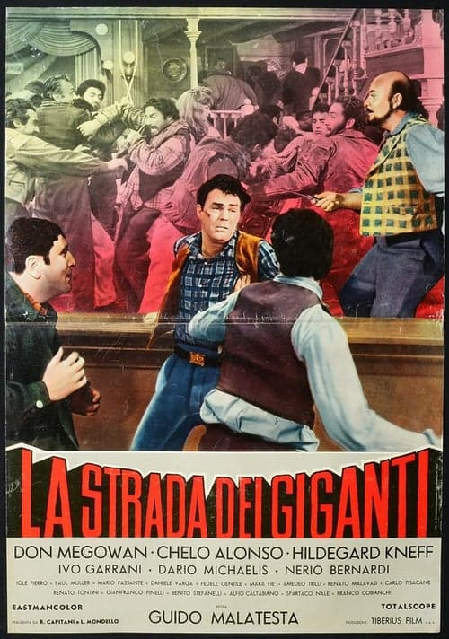 La strada dei gigantiのポスター