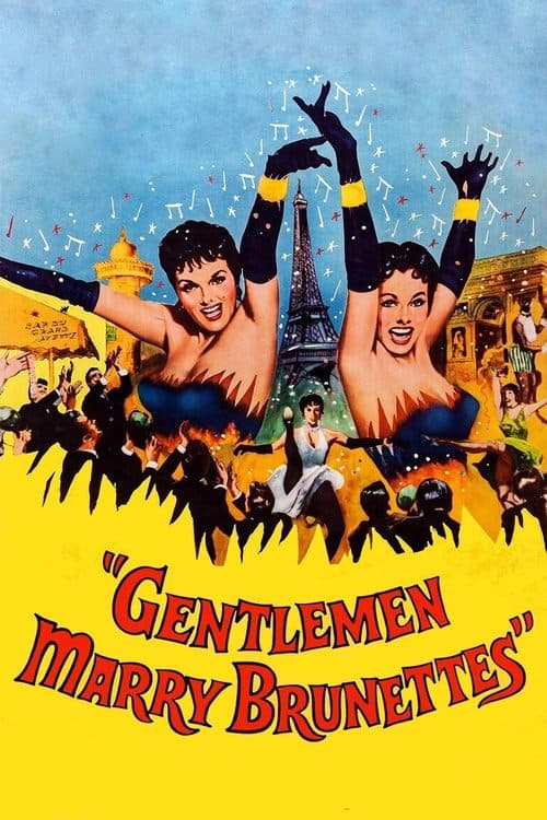 Gentlemen Marry Brunettesのポスター