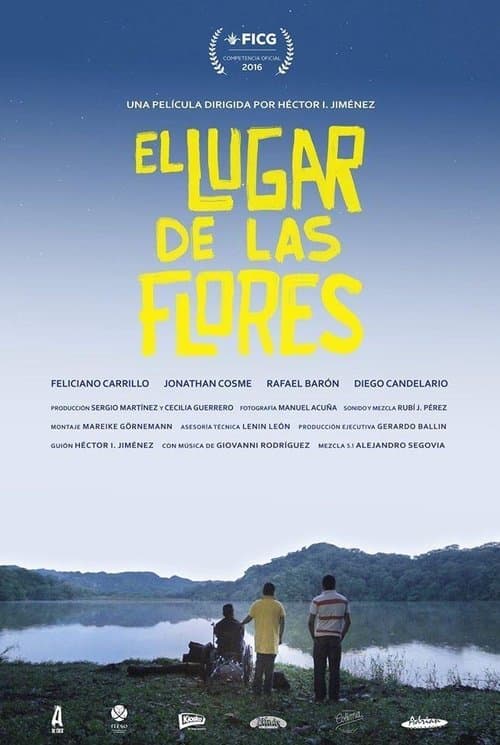 El lugar de las floresのポスター