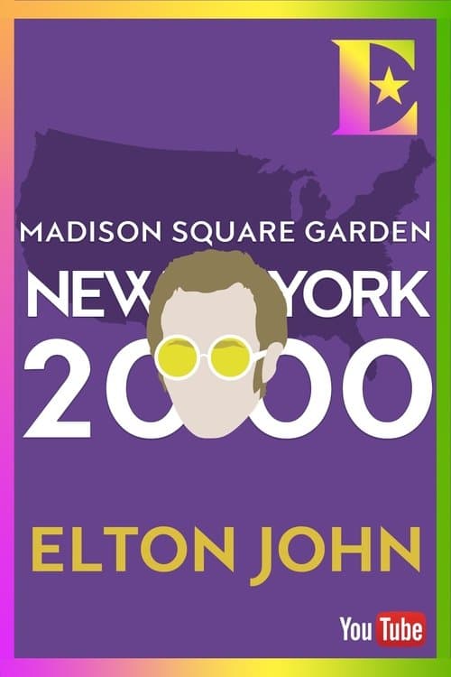 Elton John - Madison Square Gardenのポスター