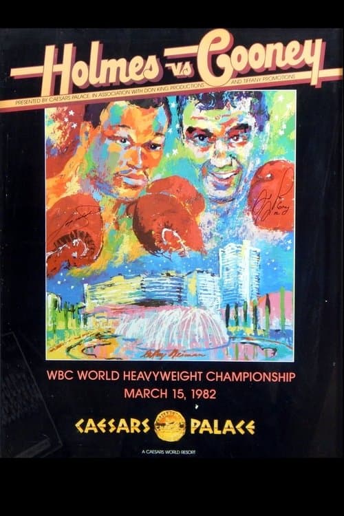 Larry Holmes vs. Gerry Cooneyのポスター