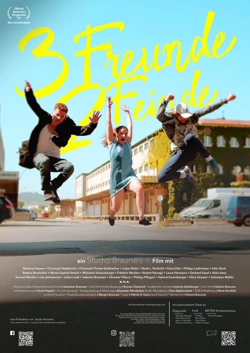 3Freunde2Feindeのポスター