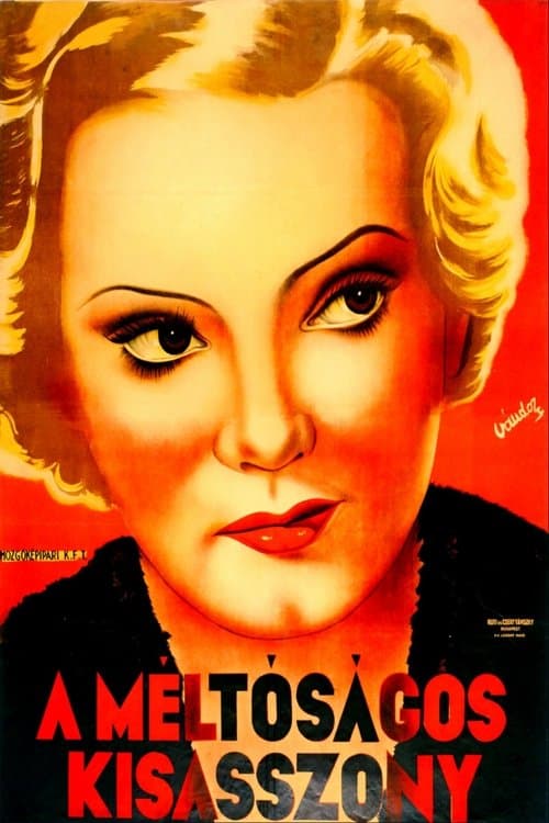 Méltóságos kisasszonyのポスター