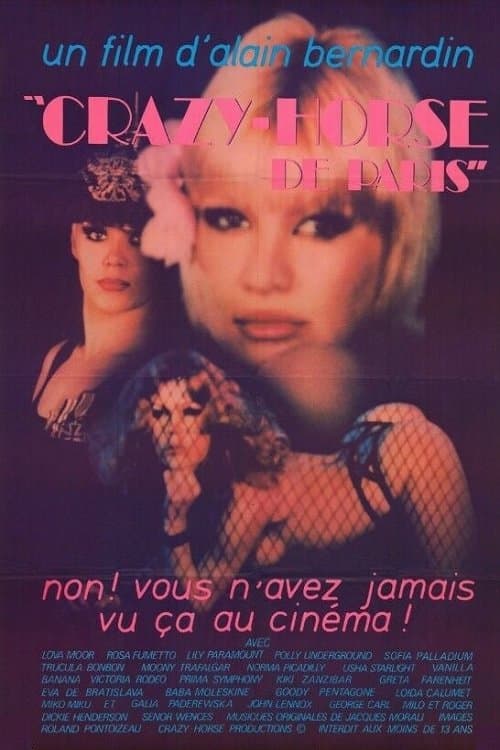 Crazy Horse de Parisのポスター