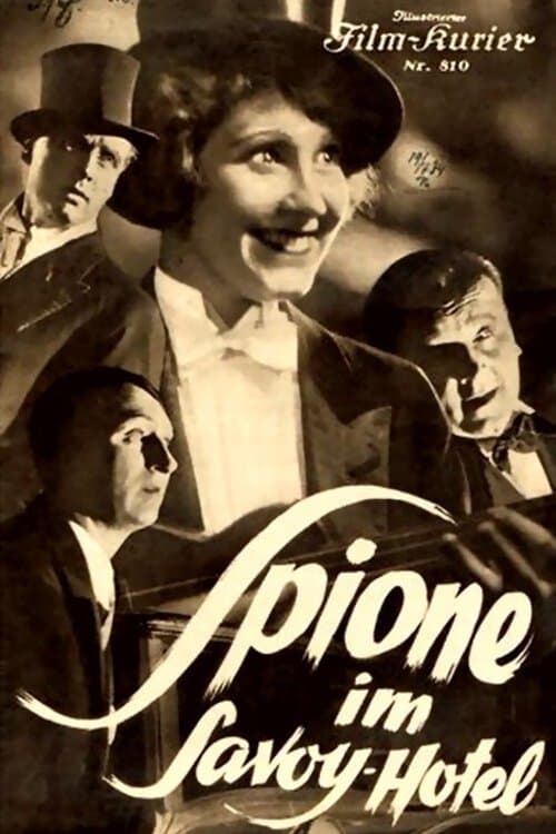 Spione im Savoy-Hotelのポスター