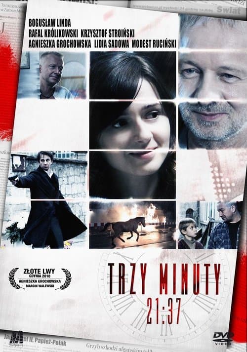 Trzy minuty. 21:37のポスター